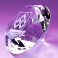 Independence 80 Mm Diamond Shaped Paperweight